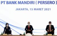 Rapat Umum Pemegang Saham Tahunan (RUPST) PT Bank Mandiri (Persero) Tbk (BMRI) pada Senin, 15 Maret 2021. / Dok. Bank Mandiri