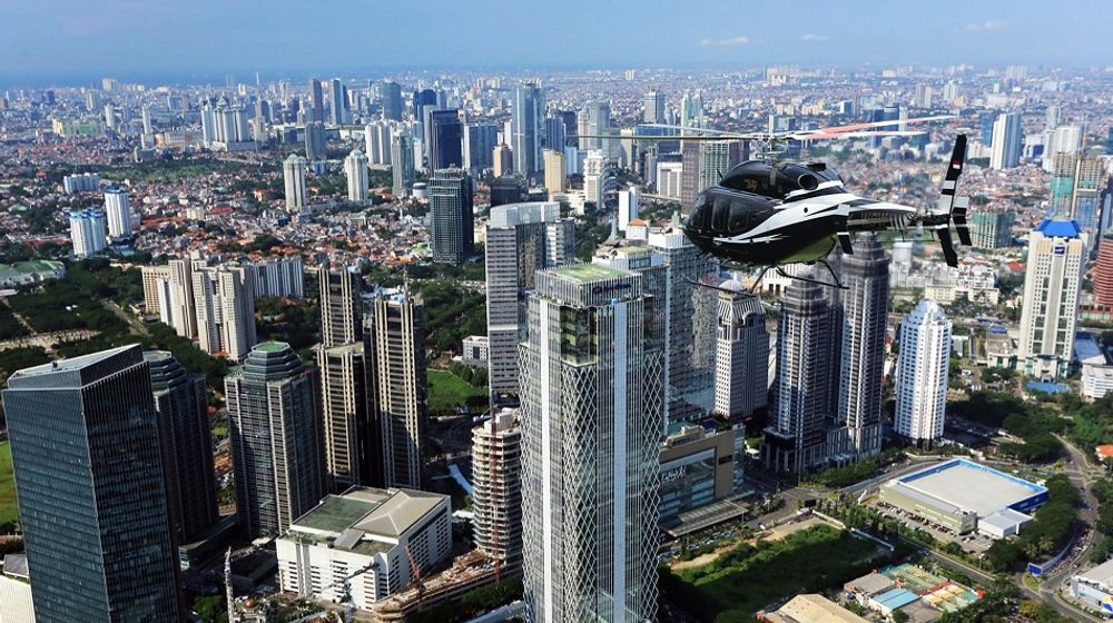 <p>Taksi terbang helikopter siap mengudara dari Bandara Soeta ke Jabodetabek / Whitesky.co.id</p>
