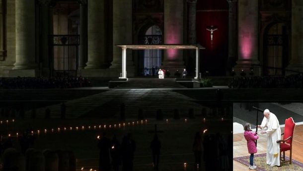 Harapan Anak-Anak di Jantung Jalan Salib Yang Dipimpin oleh Paus Fransiskus