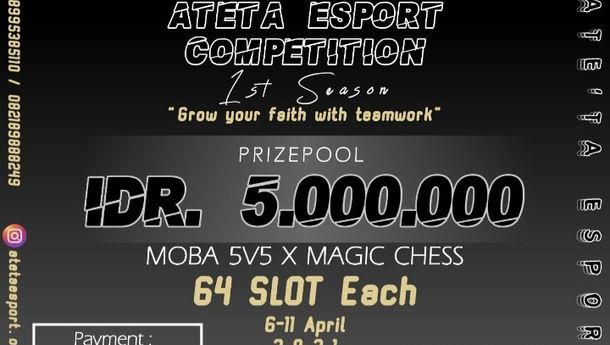 OMK Karombasan Manado Bakal Kompetisi Mobile Legend dan Magic Chess Bakal Ramai