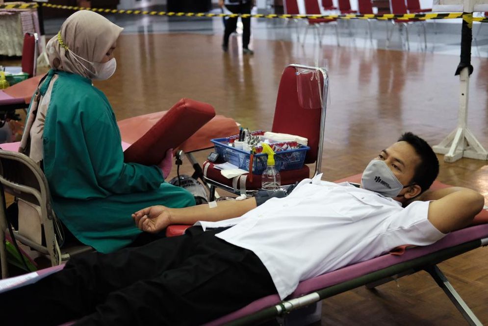 Serikat Pekerja Semen Padang gelar donor darah..jpeg