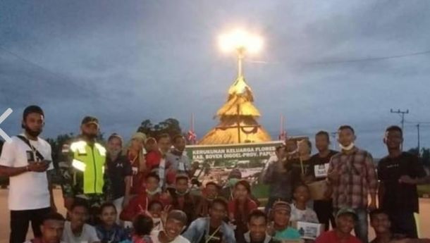 Perkumpulan Keluarga Flores di Boven Digoel Papua Galang Dana bagi Korban Bencana NTT