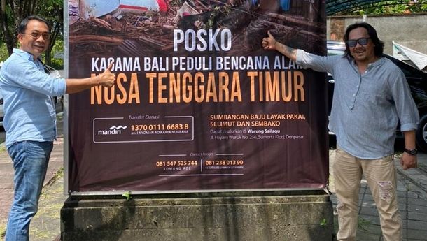 Kagama Bali dan Musisi Benny Sugiharto Berkolaborasi Gelar Aksi Solidaritas NTT
