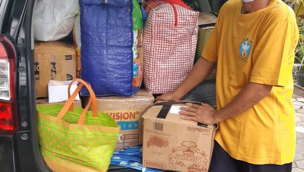 Peduli NTT,  PBB  Paroki St.Paulus Pringgolayan-Yogyakarta Kumpulkan Uang dan  Barang Kebutuhan Harian
