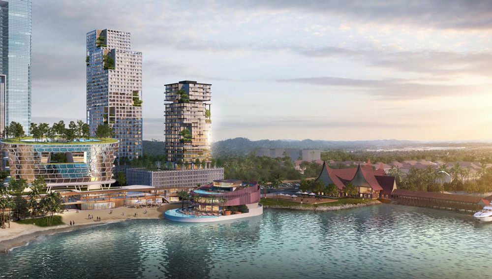 Kota mandiri terintegrasi ini merupakan mega proyek pertama yang dilakukan oleh Tuan Sing Holdings di Indonesia. 