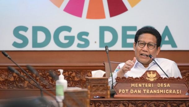 Mendes PDTT Abdul H. Iskandar Meminta Kepala Desa  Mengisi Data Aplikasi SDGs Desa secara Benar