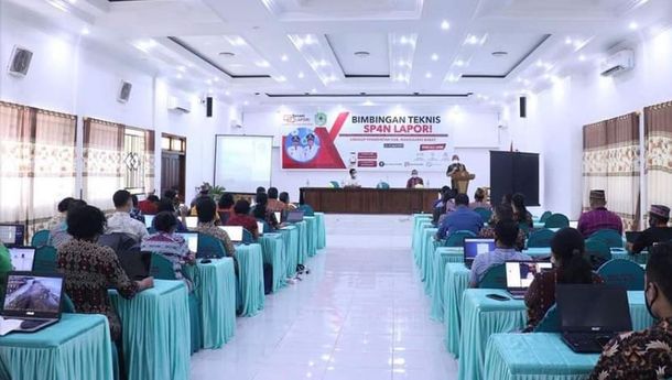 Pemkab Mabar Gelar Bimtek Dua Hari Tentang SP4N dengan Aplikasi LAPOR