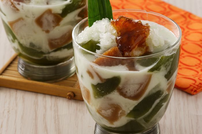 Ilustrasi: Es Keranjang Cincau Hidangan Untuk Takjil