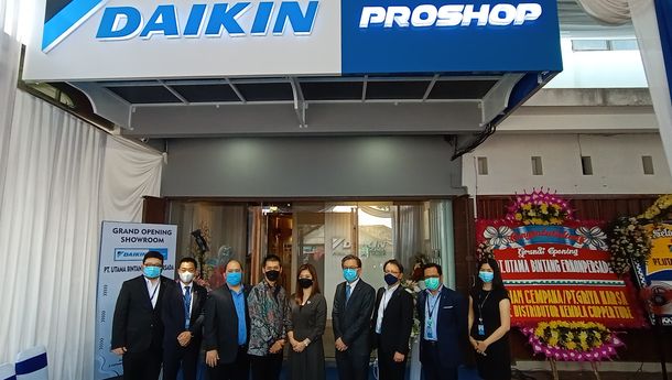 Peresmian Daikin Proshop, Gandeng Desainer Interior Sasar Pasar Premium Soloraya