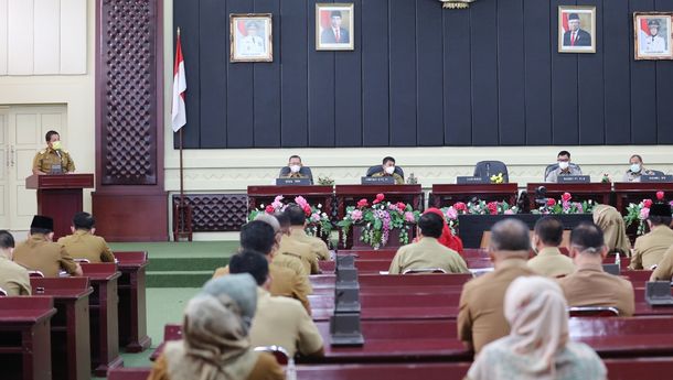 Rakor Bersama KPK, Gubernur Lampung Paparkan Strategi Cegah Korupsi