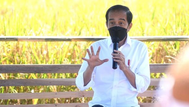 Soal Impor Beras,   Jokowi Curhat bahwa  Pemerintah Sebenarnya Tidak Sudi Lakukan Itu 
