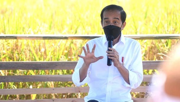 Soal Impor Beras, Jokowi Curhat bahwa Pemerintah Sebenarnya Tidak Sudi Lakukan Itu
