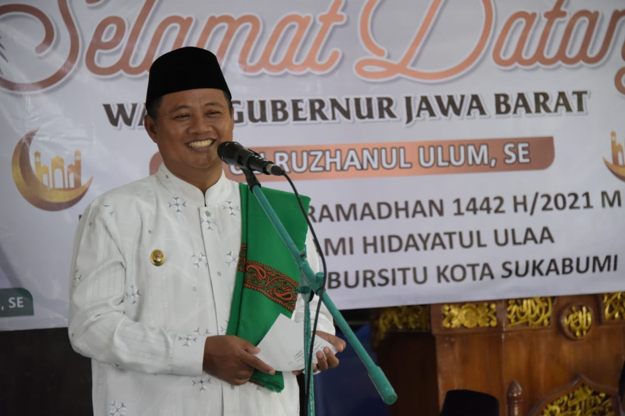 Wakil Gubernur Jawa Barat Uu Ruzhanul Ulum.
