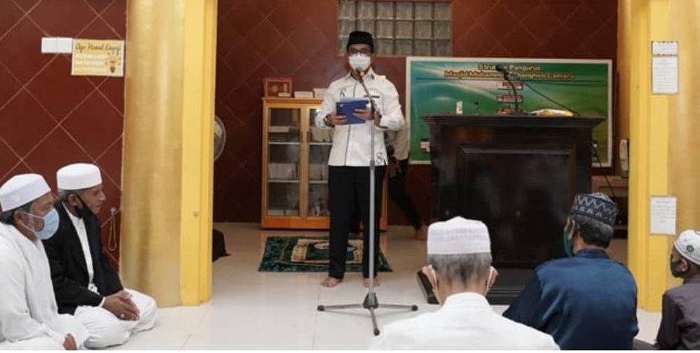 Wakil Wali Kota Balikpapan Rahmad Mas'ud hadiri safarai ramadan pertama di Masjid Chengho