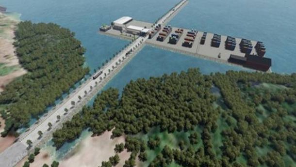 Gubenur NTT Bersyukur Pelabuhan Wae Kelambu Sudah Mendekati Rampung