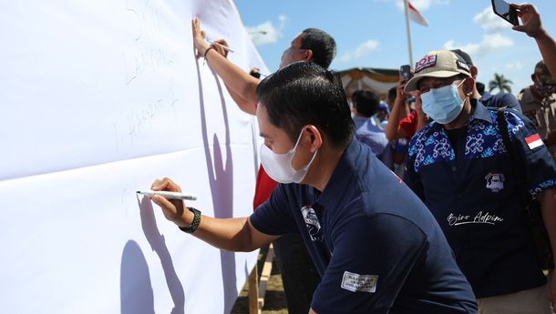 Pemprov Lampung Bersama Komunitas Otomotif Ikrar Tidak Mudik Lebaran