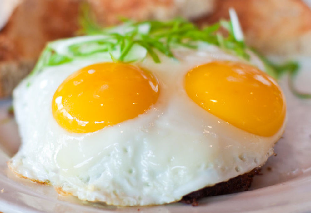 Sunny Side Up Eggs.