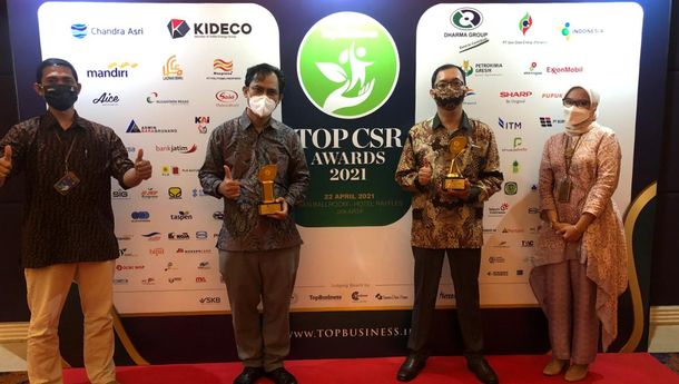 Rajin Bantu Masyarakat, PGN Raih Top CSR Awards 2021