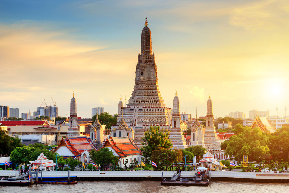 Wat Arun Temple,  Thailand.