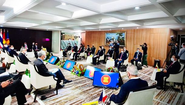 KTT ASEAN  Berlangsung  Aman, Namun NUG Menilainya Gagal Menekan Junta Milter Myanmar