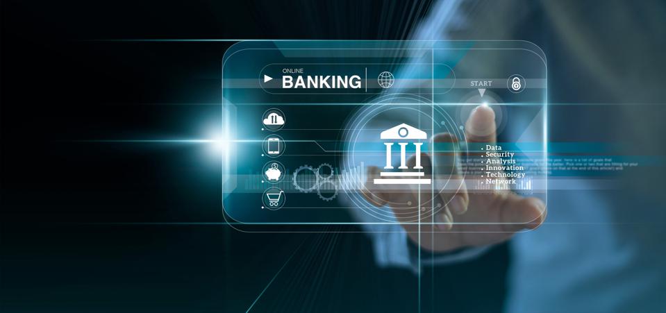 Ilustrasi Digital Banking.