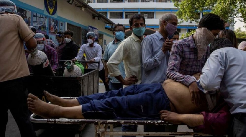 <p>Pasien-pasien COVID-19 di India kekurangan oksigen / Reuters </p>
