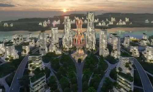 <p>Pradesain Istana Negara di calon ibu kota baru di Kalimantan Timur / YouTube Presiden Joko Widodo</p>
