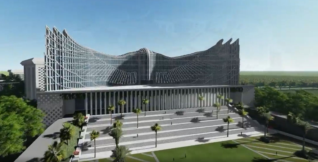 Pamerkan Desain Ibu Kota Baru, Jokowi Klarifikasi Pradesain Istana Negara