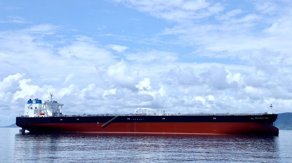 <p>Kapal tanker raksasa Pertamina Pride dibuat di Jepang / Dok. Pertamina</p>

