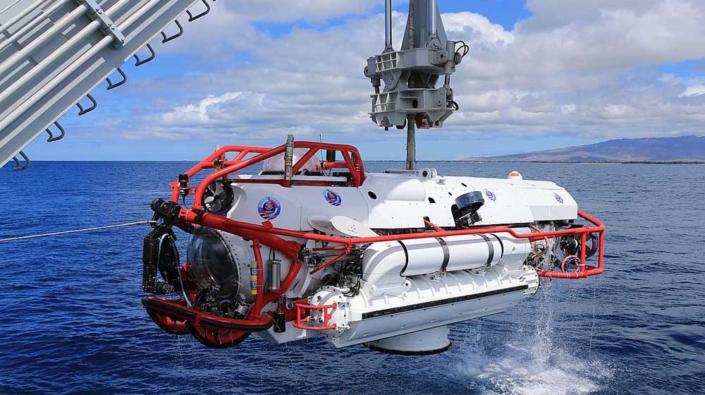 <p>160713-N-GW536-005  PACIFIC OCEAN (July 13, 2016) 160713-N-GW536-005  PACIFIC OCEAN (July 13, 2016) The Chinese navy submarine rescue ship Changdao (867) retrieves an LR-7 submersible undersea rescue vehicle off the coast of Hawaii after a successful mating evolution between the LR-7 and a U.S. faux-NATO rescue seat laid by USNS Safeguard (T-ARS-50), during Rim of the Pacific 2016. The evolution was the final event and practical portion of a multinational submarine rescue exercise between seven countries.  Twenty-six nations, more than 40 ships and submarines, more than 200 aircraft and 25,000 personnel are participating in RIMPAC from June 30 to Aug. 4, in and around the Hawaiian Islands and Southern California. The world’s largest international maritime exercise, RIMPAC provides a unique training opportunity that helps participants foster and sustain the cooperative relationships that are critical to ensuring the safety of sea lanes and security on the world’s oceans. RIMPAC 2016 is the 25th exercise in the series that began in 1971. (Chinese navy photo by Kaiqiang Li).</p>
