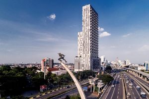 <p>SOHO Pancoran South Jakarta cocok untuk masyarakat dinamis yang ingin tinggal dan bekerja di lokasi sama. Berada di kawasan strategis, SOHO Pancoran South Jakarta juga akan mendukung gaya hidup kala pandemi yakni bekerja dari rumah (work from home). (Istimewa)</p>
