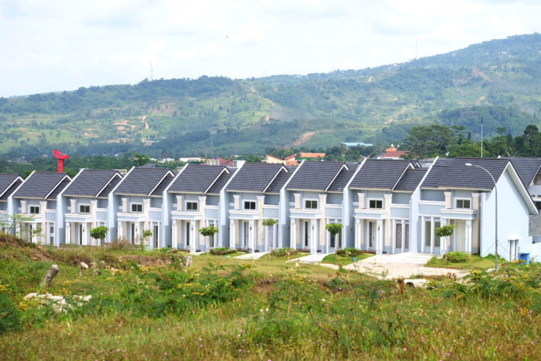 <p>Suasana perumahan cluster di kawasan Sentul, Kabupaten Bogor, Jawa Barat, Sabtu, 2 Januari 2021. Foto: Ismail Pohan/TrenAsia</p>
