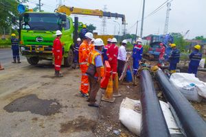<p>Proyek interkoneksi pipa gas  / Dok. PGN</p>
