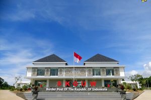 <p>PLBN Skouw / Sumber: Setkab.go.id</p>