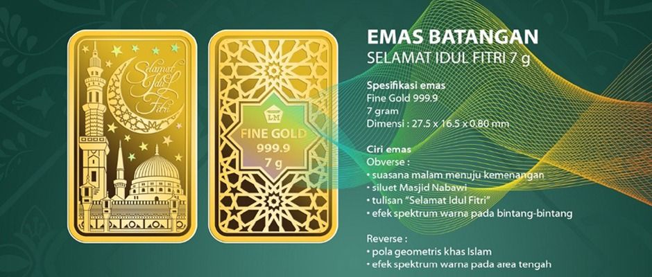 <p>Dalam rangka menyambut Ramadan, PT Aneka Tambang Tbk (ANTM) meluncurkan produk logam mulia bertema Idulfitri 1442 H. / Perseroan</p>
