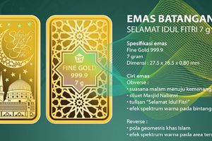 <p>Dalam rangka menyambut Ramadan, PT Aneka Tambang Tbk (ANTM) meluncurkan produk logam mulia bertema Idulfitri 1442 H. / Perseroan</p>
