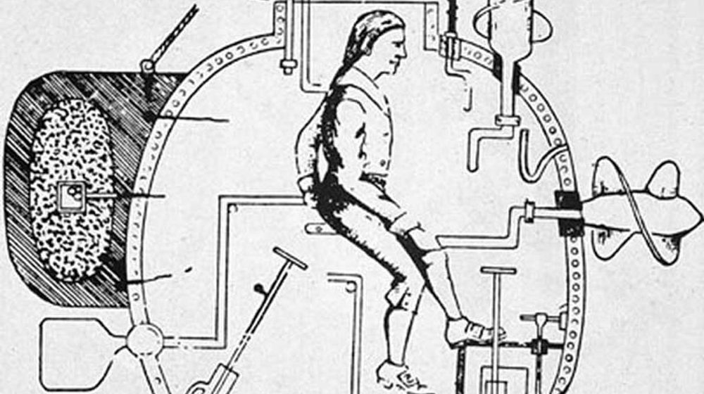 <p>Salah satu desain kapal selam pertama/National Interest</p>
