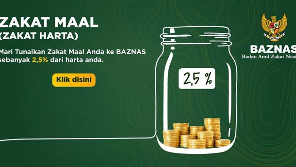 Ini Besaran Gaji yang Kena Zakat Penghasilan 2,5 Persen