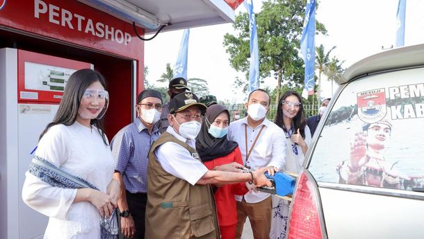 Pertashop Pertamina Hadir di Desa Buko Poso