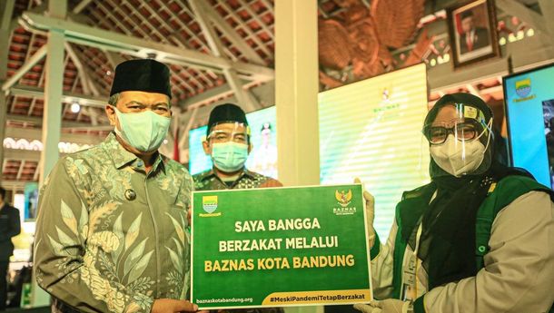 Baznas Kota Bandung Luncurkan Gerakan Cinta Zakat, Infak, dan Sedekah