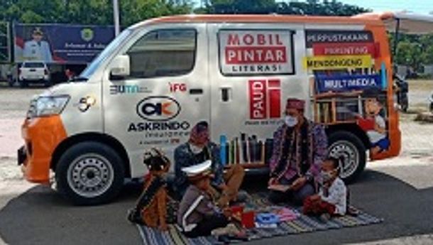 Dukung PAUD di Mabar,  PT Askrindo Insurance Hibahkan Satu Unit Mopi 