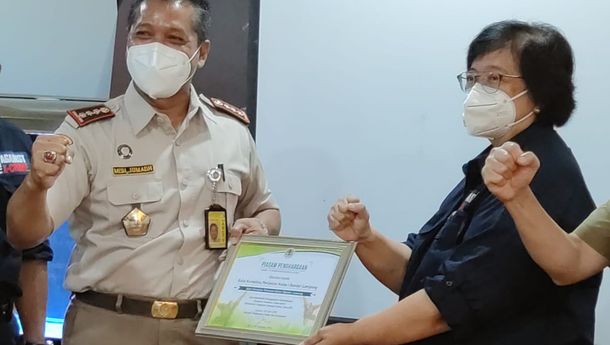 Menteri LHK Apresiasi Kinerja Karantina Pertanian Lampung