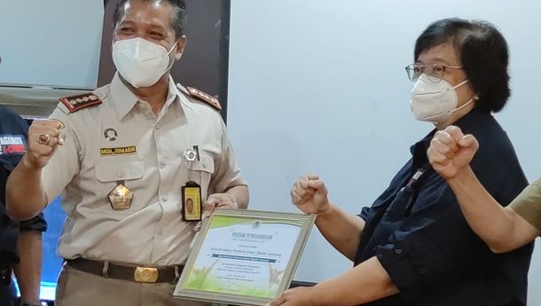 Menteri LHK Apresiasi Kinerja Karantina Pertanian Lampung