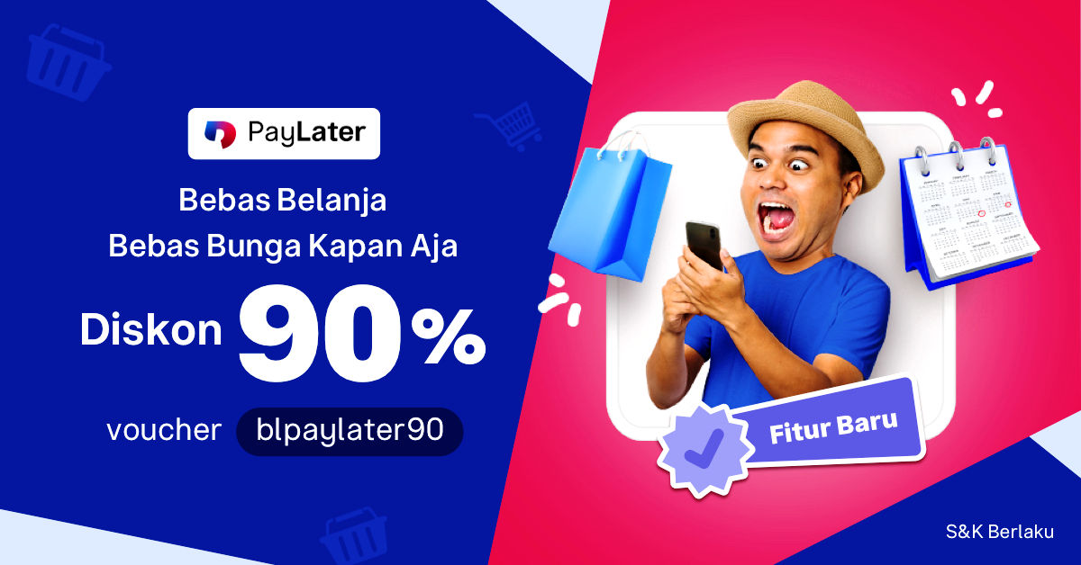 Kredivo bersama Bukalapak luncurkan Bukalapak Paylater/ Handout