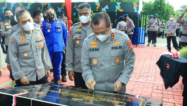 Lapangan Tembak dan Panahan di Mako Satbrimob Polda Sumbar Diresmikan