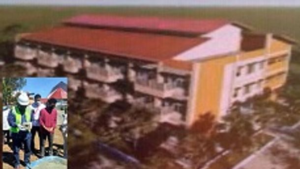 Wagub NTT Yoseph Nae Soi Lakukan Peletakan Batu Pertama Rusun Asrama Seminari Mataloko