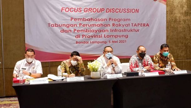 Wujudkan 1 Juta Rumah, OJK Lampung Dukung Program Tapera