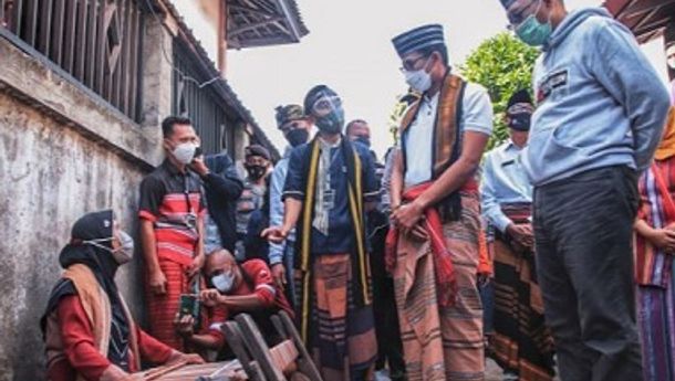 Menparekraf Apresiasi Kemajuan Desa Wisata Kembang Kuning di Lombok Timur