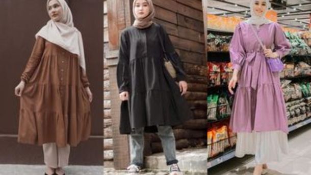 Tunik Ruffle Tren, Ini Tips Padu Padannya