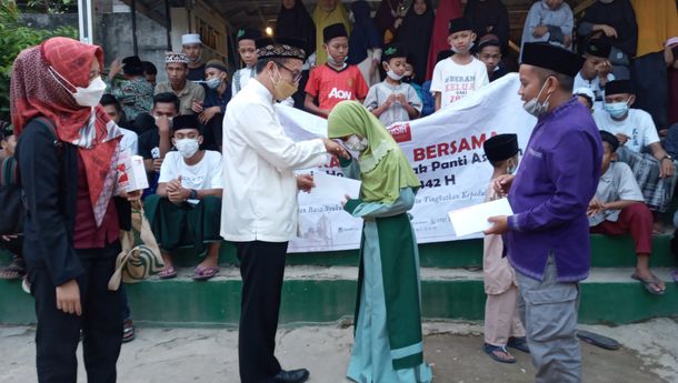 Berbagi Berkah Ramadan, Emersia Hotel  Santuni dan Buka Bersama Yatim Piatu